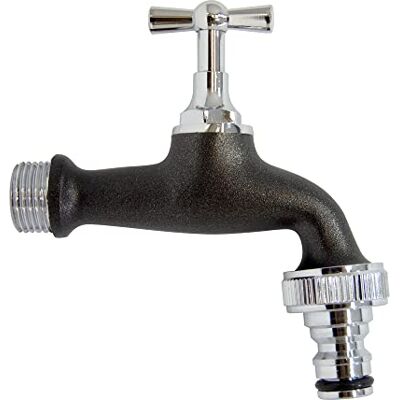 S&M 590214 COLORTAPS Bateria ogrodowa z automatycznym gniazdem do węża S&M 590214 COLORTAPS Bateria ogrodowa z automatycznym gniazdem do węża