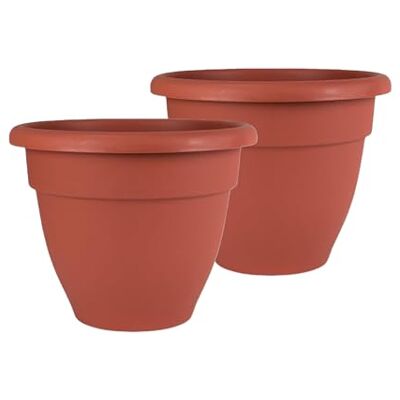 The HC Companies Doniczki, glina, 35,5 cm (2 sztuki) The HC Companies Doniczki, glina, 35,5 cm (2 sztuki)