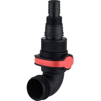 Metabo Szybkozłączka kątowa 1 1/2" z multiadapterem – przyłącze do pomp głębinowych, węży odpływowych, ssących i ogrodowych, akcesoria do pomp, trwałe i wytrzymałe – 1 i 1 1/2 cala AG, tulejka węża 19 Metabo Szybkozłączka kątowa 1 1/2" z multiadapterem – przyłącze do pomp głębinowych, węży odpływowych, ssących i ogrodowych, akcesoria do pomp, trwałe i wytrzymałe – 1 i 1 1/2 cala AG, tulejka węża 19