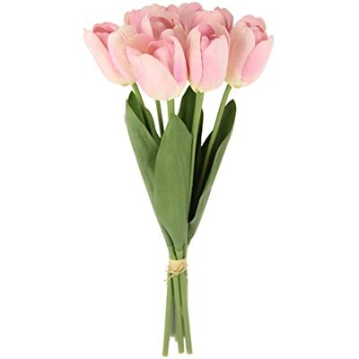 Flair Flower Real-Touch tulipan - Sztuczny kwiat - Ciemnoróżowy Flair Flower Real-Touch tulipan - Sztuczny kwiat - Ciemnoróżowy