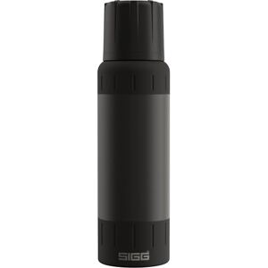 Sigg Alpine Star Black, izolowana butelka na napoje, z kubkiem, gorąca, 100 szt., zimna kompaktowa i wytrzymała, szczelna, nie zawiera BPA, do użytku na zewnątrz, na kemping i wędrówki, czarna, 1 l Sigg Alpine Star Black, izolowana butelka na napoje, z kubkiem, gorąca, 100 szt., zimna kompaktowa i wytrzymała, szczelna, nie zawiera BPA, do użytku na zewnątrz, na kemping i wędrówki, czarna, 1 l