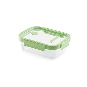 Lékué Szklany pojemnik na jedzenie 1050 ml - Zielony Lékué Szklany pojemnik na jedzenie 1050 ml - Zielony