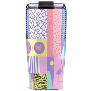 Cool Bottles Termos do kawy, kubek termiczny ze stali nierdzewnej, kubek do kawy 10 godzin zimne i gorące napoje 5 godzin Szczelna pokrywka, bez BPA René, 550 ml Cool Bottles Termos do kawy, kubek termiczny ze stali nierdzewnej, kubek do kawy 10 godzin zimne i gorące napoje 5 godzin Szczelna pokrywka, bez BPA René, 550 ml