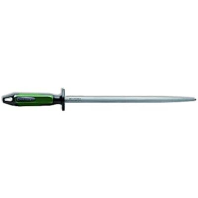 Dick F. Stal do mięsa 30 cm (uchwyt zielony/czarny, ostrzałka okrągła z uchwytem 2 K, twardość powierzchni powyżej 65° HRC, kamień szlifierski do noży kuchennych) 73171300-69 Dick F. Stal do mięsa 30 cm (uchwyt zielony/czarny, ostrzałka okrągła z uchwytem 2 K, twardość powierzchni powyżej 65° HRC, kamień szlifierski do noży kuchennych) 73171300-69