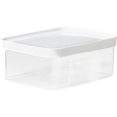 Emsa N11422 Optima pojemnik na suche zapasy, 2 litry, prostokątny, w 100% bezpieczny, higieniczny, bezpieczny i nie zajmuje dużo miejsca, świeże uszczelnienie, nie zawiera BPA, przezroczysta Emsa N11422 Optima pojemnik na suche zapasy, 2 litry, prostokątny, w 100% bezpieczny, higieniczny, bezpieczny i nie zajmuje dużo miejsca, świeże uszczelnienie, nie zawiera BPA, przezroczysta