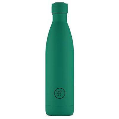 Cool Bottles Stainless Steel Water Bottle 750 ml Vivid Quetzal 30,5 x 7 cm szczelna butelka termiczna zimne napoje 36 godzin, gorące napoje 18 godzin technologia Triple-Cool BPA Free Cool Bottles Stainless Steel Water Bottle 750 ml Vivid Quetzal 30,5 x 7 cm szczelna butelka termiczna zimne napoje 36 godzin, gorące napoje 18 godzin technologia Triple-Cool BPA Free