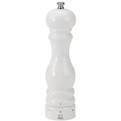Peugeot Paris ręczny młynek do pieprzu, regulacja stopnia mielenia u'Select, wysokość: 22 cm, drewno, biały, 27827 Peugeot Paris ręczny młynek do pieprzu, regulacja stopnia mielenia u'Select, wysokość: 22 cm, drewno, biały, 27827