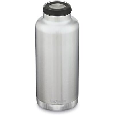 Klean Kanteen TKWide 64oz (w/Loop Cap) Butelka, Unisex Dorosły, Szczotkowane Stal nierdzewna Klean Kanteen TKWide 64oz (w/Loop Cap) Butelka, Unisex Dorosły, Szczotkowane Stal nierdzewna