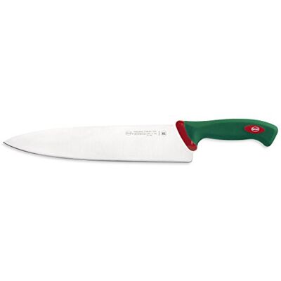 Sanelli 312630 Premana profesjonalny nóż do gotowania, długość 30 cm, kolor, zielony Sanelli 312630 Premana profesjonalny nóż do gotowania, długość 30 cm, kolor, zielony