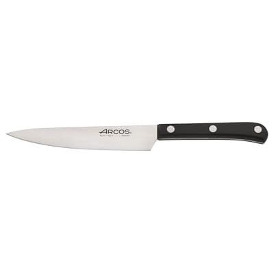 Arcos 811700 nóż kuchenny, stal nierdzewna, czarny, 150 mm Arcos 811700 nóż kuchenny, stal nierdzewna, czarny, 150 mm