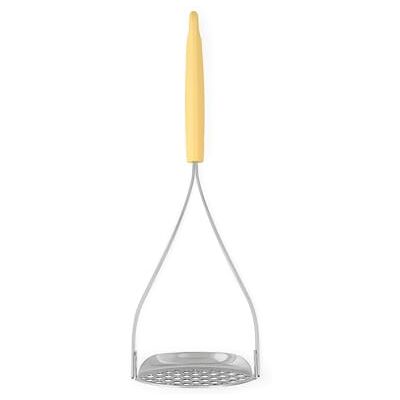 Brabantia Tłuczek do ziemniaków z TASTY+ Tłuczek i łyżka do serwowania 2w1 ze stali nierdzewnej Ergonomiczny uchwyt Można myć w zmywarce Honey Yellow Brabantia Tłuczek do ziemniaków z TASTY+ Tłuczek i łyżka do serwowania 2w1 ze stali nierdzewnej Ergonomiczny uchwyt Można myć w zmywarce Honey Yellow