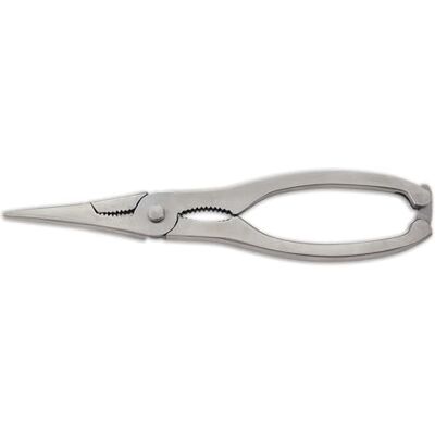 Arcos Szczypce do owoców morza ze stali nierdzewnej 185 mm i ergonomicznym uchwytem; Profesjonalne narzędzie do cięcia owoców morza i otwierania orzechów; Kolor szary Arcos Szczypce do owoców morza ze stali nierdzewnej 185 mm i ergonomicznym uchwytem; Profesjonalne narzędzie do cięcia owoców morza i otwierania orzechów; Kolor szary