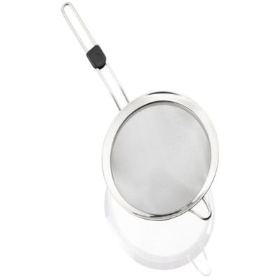 Leifheit Sitko Kuchenne ProLine, Stal Nierdzewna, 20 cm Ergonomiczny uchwyt z podparciem kciuka, stabilna konstrukcja ze stali szlachetnej, oczko do zawieszenia na wieszaku Leifheit Sitko Kuchenne ProLine, Stal Nierdzewna, 20 cm Ergonomiczny uchwyt z podparciem kciuka, stabilna konstrukcja ze stali szlachetnej, oczko do zawieszenia na wieszaku