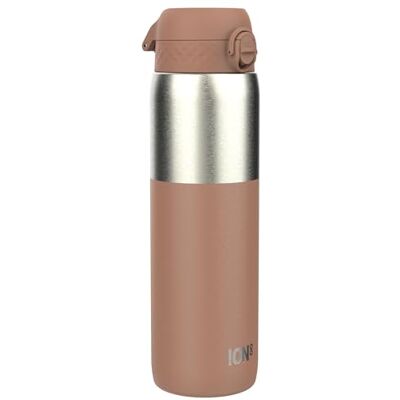 Ion8 Termiczna Butelka na Wodę ze Stali Nierdzewnej 1 Litra, 920 ml/31 oz,Bezpieczne Zakręcanie,Uchwyt do Przenoszenia,Można Myć w Zmywarce, Izolacja Próżniowa, Półcięcie Mocha Mousse Ion8 Termiczna Butelka na Wodę ze Stali Nierdzewnej 1 Litra, 920 ml/31 oz,Bezpieczne Zakręcanie,Uchwyt do Przenoszenia,Można Myć w Zmywarce, Izolacja Próżniowa, Półcięcie Mocha Mousse