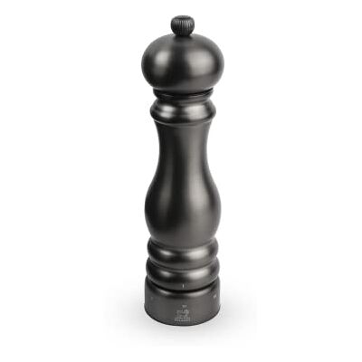 Peugeot Paris Chef u'Select młynek do pieprzu 22 cm + pieprz w zestawie wykonany ze stali nierdzewnej 6 wstępnie zdefiniowanych ustawień mielenia wyprodukowano we Francji kolor węgla Peugeot Paris Chef u'Select młynek do pieprzu 22 cm + pieprz w zestawie wykonany ze stali nierdzewnej 6 wstępnie zdefiniowanych ustawień mielenia wyprodukowano we Francji kolor węgla
