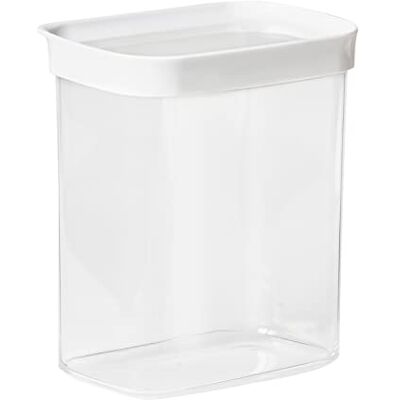 Emsa N11420 pojemnik na suche zapasy, 1,6 l, pionowy format, prostokątny, uszczelnienie świeżości, system przechowywania, 100% bezpieczny, przezroczysty Emsa N11420 pojemnik na suche zapasy, 1,6 l, pionowy format, prostokątny, uszczelnienie świeżości, system przechowywania, 100% bezpieczny, przezroczysty