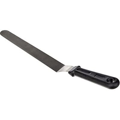LACOR Długa szpatułka ze stali nierdzewnej, czarna, 25 cm LACOR Długa szpatułka ze stali nierdzewnej, czarna, 25 cm