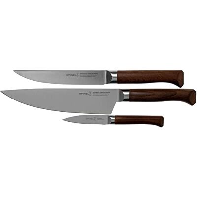 OPINEL FORGES 1890, Trio Set, brązowy OPINEL FORGES 1890, Trio Set, brązowy
