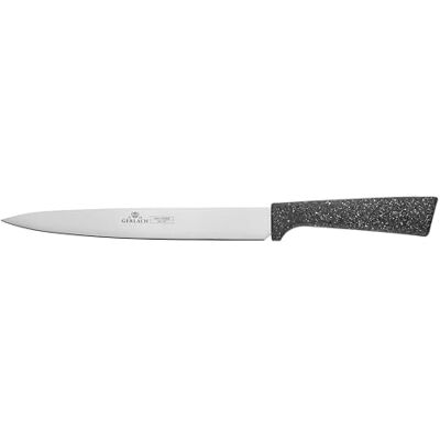 Gerlach 1760 Nóż Kuchenny ze Stali Nierdzewnej Uniwersalny Ergonomiczny Uchwyt Soft Touch 20 cm Smart Granit Gerlach 1760 Nóż Kuchenny ze Stali Nierdzewnej Uniwersalny Ergonomiczny Uchwyt Soft Touch 20 cm Smart Granit