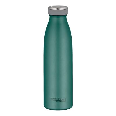 Thermos TC BOTTLE moss green mat 0,50 l, butelka termoizolacyjna ze stali nierdzewnej, odporna na działanie kwasów węglowych, 12 h gorąco, 24 h zimna, szczelna, do szkoły, na podróż i do Thermos TC BOTTLE moss green mat 0,50 l, butelka termoizolacyjna ze stali nierdzewnej, odporna na działanie kwasów węglowych, 12 h gorąco, 24 h zimna, szczelna, do szkoły, na podróż i do