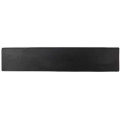 Rio MK-300BK 30.5 cm magnetyczny czarny gumowy drewniany stojak na noże z mocowaniami ściennymi Rio MK-300BK 30.5 cm magnetyczny czarny gumowy drewniany stojak na noże z mocowaniami ściennymi