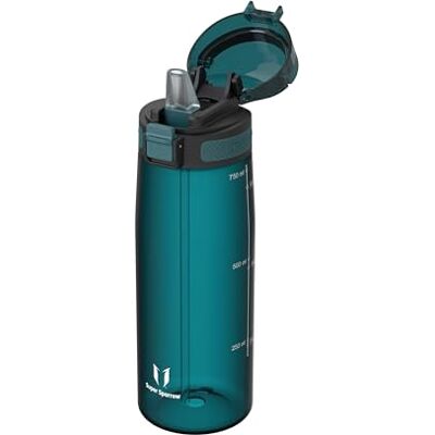 Super Sparrow Butelka na Wodę Tritanu Bidon ze Słomką Sportowy Butelka 750ml Super Sparrow Butelka na Wodę Tritanu Bidon ze Słomką Sportowy Butelka 750ml