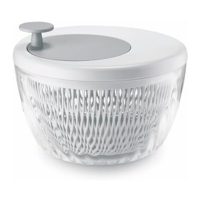 Guzzini Kitchen Active Design, SPIN&STORE, Wirówka do sałatek z pokrywką biała, Ø 26 x h19 cm 17090011 Guzzini Kitchen Active Design, SPIN&STORE, Wirówka do sałatek z pokrywką biała, Ø 26 x h19 cm 17090011