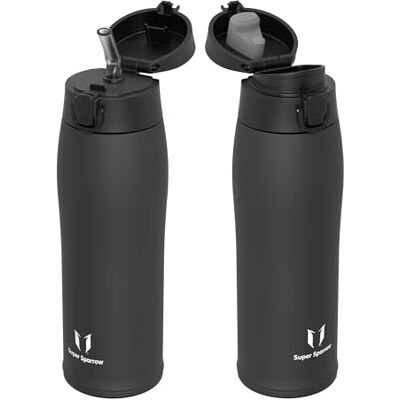 Super Sparrow Izolowana Butelka na Wodę 750ml Bidon Stali Nierdzewnej Super Sparrow Izolowana Butelka na Wodę 750ml Bidon Stali Nierdzewnej
