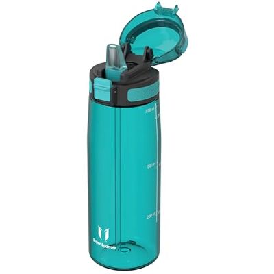 Super Sparrow Butelka na Wodę Tritanu Bidon ze Słomką Sportowy Butelka 750ml Super Sparrow Butelka na Wodę Tritanu Bidon ze Słomką Sportowy Butelka 750ml