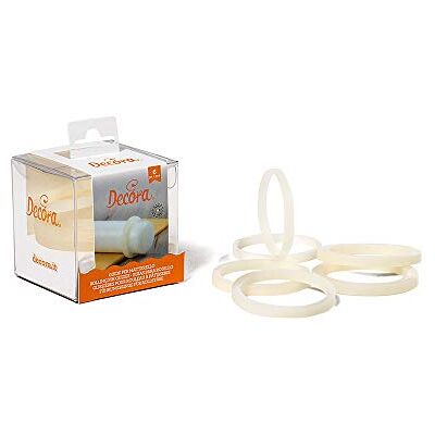 Decora 9260275 6-pak pierścieni prowadzących do rolek dużych Decora 9260275 6-pak pierścieni prowadzących do rolek dużych