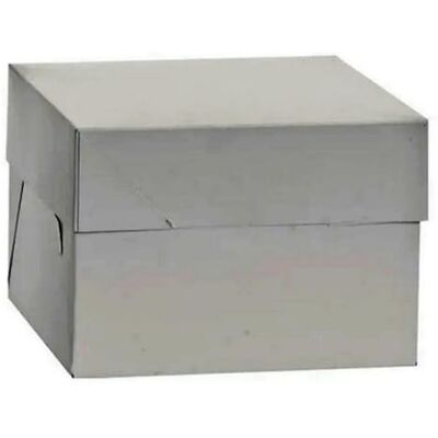 Decora Scatola porta torta a piani alta cm 26,5 x 26,5 x 25 h Decora Scatola porta torta a piani alta cm 26,5 x 26,5 x 25 h