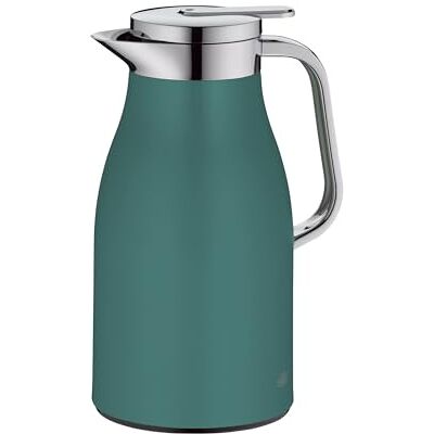 ALFI SKYLINE 1 l, boho green, dzbanek izolujący ze stali nierdzewnej z higieniczną wkładką ze szkła hartowanego, zamknięcie obrotowe z wygodnym przyciskiem, ergonomiczny uchwyt, idealny jako dzbanek ALFI SKYLINE 1 l, boho green, dzbanek izolujący ze stali nierdzewnej z higieniczną wkładką ze szkła hartowanego, zamknięcie obrotowe z wygodnym przyciskiem, ergonomiczny uchwyt, idealny jako dzbanek