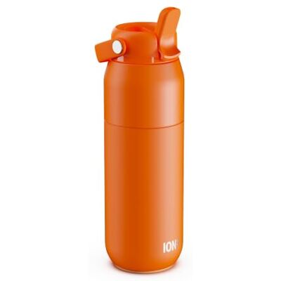 Ion8 PRIMO URBAN Butelka Termiczna 540 ml (18 oz)- Szczelna Butelka ze Stali Nierdzewnej z Pokrywką ze Słomką, Szybki Przepływ, Do Zimnych Napojów, Do Uchwytu Samochodowego, Pomarańczowy Ion8 PRIMO URBAN Butelka Termiczna 540 ml (18 oz)- Szczelna Butelka ze Stali Nierdzewnej z Pokrywką ze Słomką, Szybki Przepływ, Do Zimnych Napojów, Do Uchwytu Samochodowego, Pomarańczowy