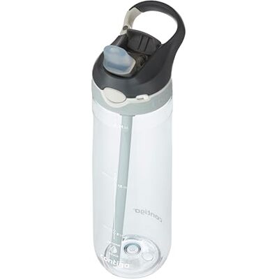 2191384 Contigo Cortland Autoseal Butelka na wodę, duża, 720 ml, bez BPA, butelka sportowa, szczelna butelka na napoje, idealna do szkoły, na siłownię, rower, do biegania, wędrówek 2191384 Contigo Cortland Autoseal Butelka na wodę, duża, 720 ml, bez BPA, butelka sportowa, szczelna butelka na napoje, idealna do szkoły, na siłownię, rower, do biegania, wędrówek