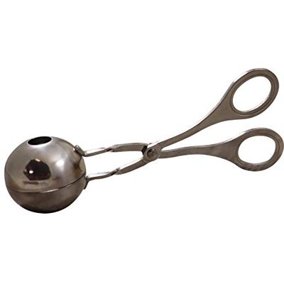 FACKELMANN 40920 duża forma łydki z mięsa, ryb, ryb, tofu itp., średnica 4,8 cm, stal, Sybaris, (kolor: srebrny), ilość: 1 sztuka nierdzewna FACKELMANN 40920 duża forma łydki z mięsa, ryb, ryb, tofu itp., średnica 4,8 cm, stal, Sybaris, (kolor: srebrny), ilość: 1 sztuka nierdzewna