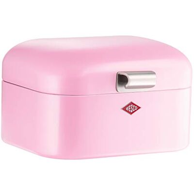 WESCO 235 001 Mini Grandy chlebak 17 x 18 x 12 cm (dł./szer./wys.) różowy, stal nierdzewna WESCO 235 001 Mini Grandy chlebak 17 x 18 x 12 cm (dł./szer./wys.) różowy, stal nierdzewna