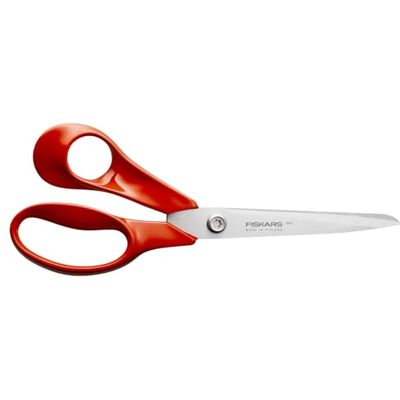Fiskars Classic Uniwersalne nożyczki kuchenne dla leworęcznych, długość całkowita: 21 cm, ulepszona śruba Torx i bardziej ergonomiczny uchwyt, wysokogatunkowa stal/plastik, czerwone, 1075035 Fiskars Classic Uniwersalne nożyczki kuchenne dla leworęcznych, długość całkowita: 21 cm, ulepszona śruba Torx i bardziej ergonomiczny uchwyt, wysokogatunkowa stal/plastik, czerwone, 1075035