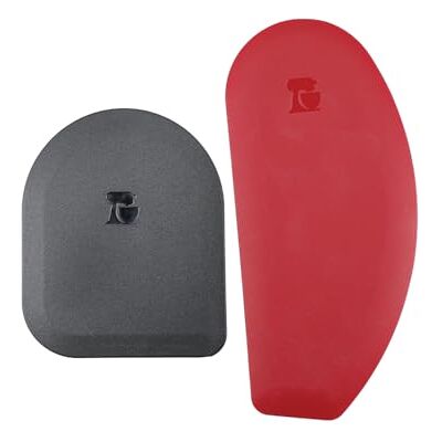 KitchenAid , Zestaw Skrobaków do Ciasta, do Garnków i Misek, 2 sztuki, 25,1 × 16,4 × 1,9 cm Kolor Czerwony/Onyksowy KitchenAid , Zestaw Skrobaków do Ciasta, do Garnków i Misek, 2 sztuki, 25,1 × 16,4 × 1,9 cm Kolor Czerwony/Onyksowy