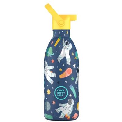 Cool Bottles Butelka termiczna ze stali nierdzewnej zimne napoje przez 36 godzin i gorące przez 18 godzin Galactic Ride 500ml Cool Bottles Butelka termiczna ze stali nierdzewnej zimne napoje przez 36 godzin i gorące przez 18 godzin Galactic Ride 500ml