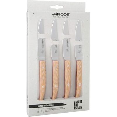 Arcos 807200 zestaw noży, stal nierdzewna, brązowy, 30 x 20 x 5 cm, 4 Arcos 807200 zestaw noży, stal nierdzewna, brązowy, 30 x 20 x 5 cm, 4