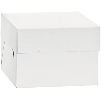 Decora Scatola porta torta a piani alta cm 50,5x50,5x50 h Decora Scatola porta torta a piani alta cm 50,5x50,5x50 h