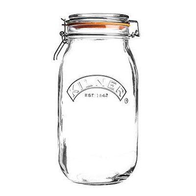 Kilner Szklany okrągły słoik z klipsem o pojemności 3 l Kilner Szklany okrągły słoik z klipsem o pojemności 3 l