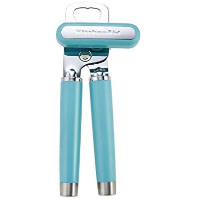 KitchenAid Gourmet wielofunkcyjny otwieracz do puszek/otwieracz do butelek, 20 cm, Aqua Sky KitchenAid Gourmet wielofunkcyjny otwieracz do puszek/otwieracz do butelek, 20 cm, Aqua Sky