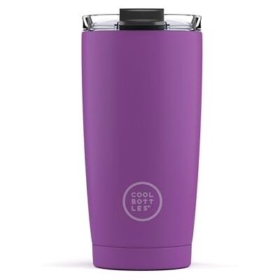 Cool Bottles Termos do kawy – gorące napoje 5 godzin i zimne 10 godzin 550 ml kubek termiczny ze stali nierdzewnej nie zawiera BPA, hermetyczna, szczelna pokrywka i konstrukcja odporna na plamy - Cool Bottles Termos do kawy – gorące napoje 5 godzin i zimne 10 godzin 550 ml kubek termiczny ze stali nierdzewnej nie zawiera BPA, hermetyczna, szczelna pokrywka i konstrukcja odporna na plamy -