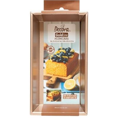 Forma do ciasta prostokątna złoto różowe Decora Linea Gold - Forma do pieczenia Forma do ciasta prostokątna złoto różowe Decora Linea Gold - Forma do pieczenia