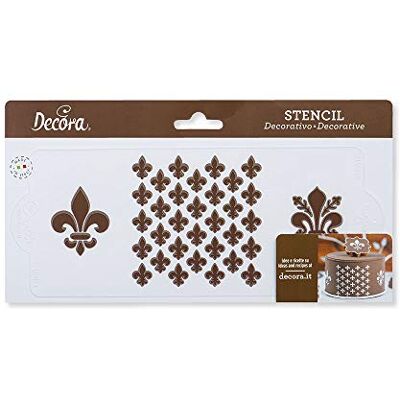Szablon do tort z kwiatem Giglio 10x25cm - Dekoracja Kuchni Szablon do tort z kwiatem Giglio 10x25cm - Dekoracja Kuchni
