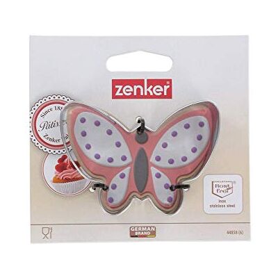 Zenker 44858 foremka do ciastek motylkowych ze stali nierdzewnej Zenker 44858 foremka do ciastek motylkowych ze stali nierdzewnej