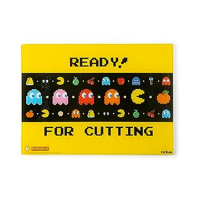 EXCELSA - Pacman - Szkło - 25x35 cm - Cutting Board EXCELSA - Pacman - Szkło - 25x35 cm - Cutting Board