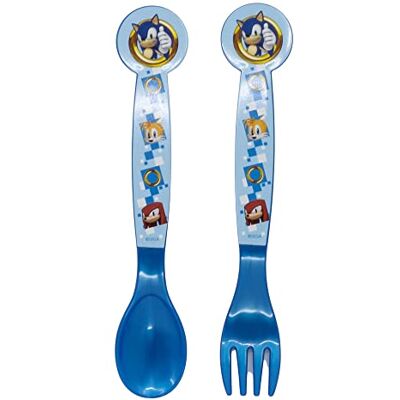 Stor Zestaw 2 pokrowców dla dzieci. Z tworzywa sztucznego bez BPA SONIC Stor Zestaw 2 pokrowców dla dzieci. Z tworzywa sztucznego bez BPA SONIC