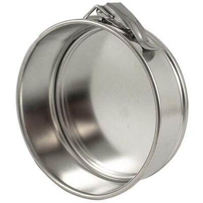 Zenker 62232 forma do ciasta z blachy ocynowanej, seria Silver ø 12 XM (kolor: srebrny), ilość: 1 sztuka Zenker 62232 forma do ciasta z blachy ocynowanej, seria Silver ø 12 XM (kolor: srebrny), ilość: 1 sztuka